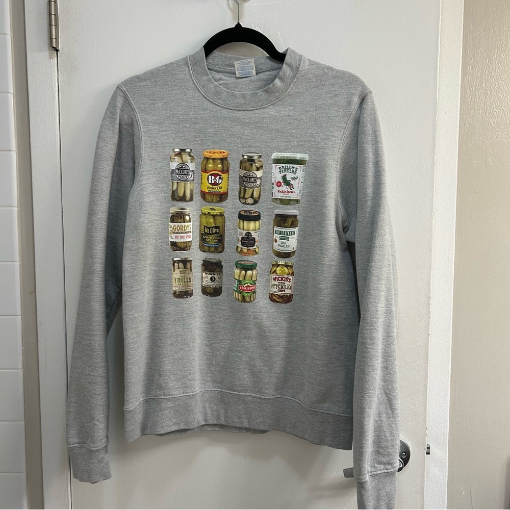 Pickle Grey Sweatshirt